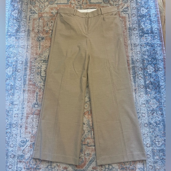 LOFT Pants - Loft NWOT Tan Wide-Leg Trousers
